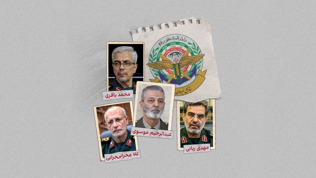 فهرست 38 مقام و فرمانده ارشد جمهوری اسلامی که در حملات آمریکا و اسرائیل به شهادت رسیدند