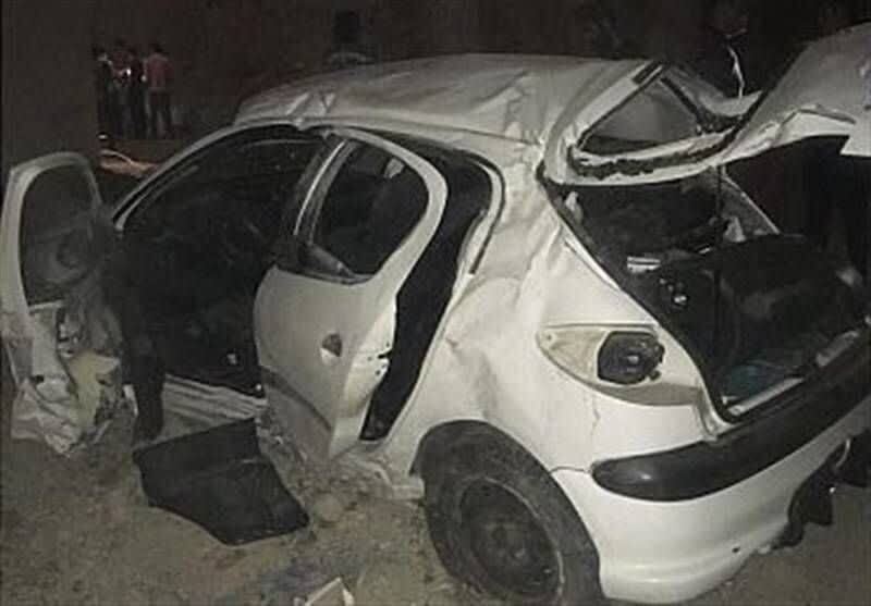 سقوط پژو ۲۰۶ به دره در محور ابهر ـ قیدار؛ ۲ نفر مصدوم شدند